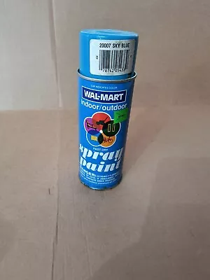 Rare Vintage Wal-Mart Krylon 20007 Sky Blue Spray Paint Made In USA Bentonville • $24