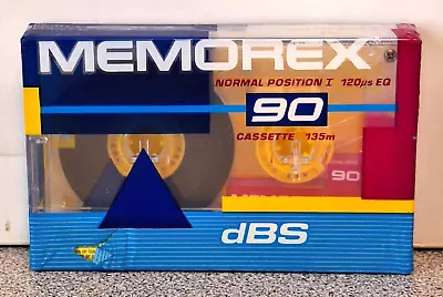 Sealed Memorex 90 Min. DBS Type I Normal Bias Blank Cassette -Factory Sealed • $4.25