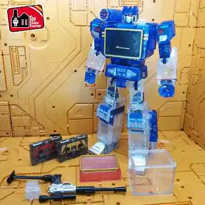 Transformation Toys THF-01T Soundwave Transparent Version MP13 With Two Tapes • $92.99