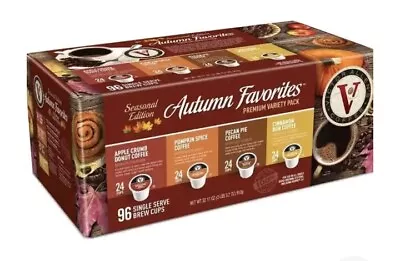 Victor Allen's Coffee Autumn Favorites Premium Variety Pack K-Cup Pods 96 Count • $46.95