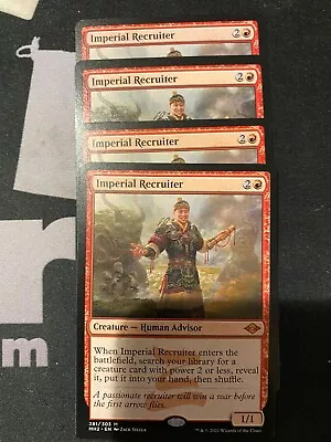 MTG Modern Horizons 2 Imperial Recruiter X 4 • $28