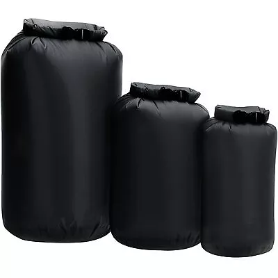 3pcs Waterproof Dry Bag Roll  Dry Sack For Kayaking Boating Fishing K2E5 • $25.85