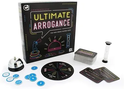Ginger Fox Ultimate Arrogance High Stakes Party Card Game Of Bluffing& Deception • £13.99