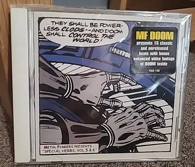 MF Doom - Special Herbs Vol. 5 & 6 (Parental Advisory 2004) Still Sealed! • $69.46