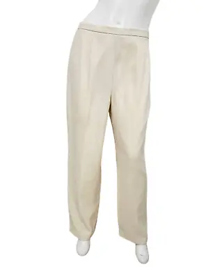 Amanda Smith Cream Dress Pants Size 8 • $20