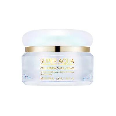 [MISSHA] Super Aqua Cell Renew Snail Cream - 52ml / Free Gift • $29.69