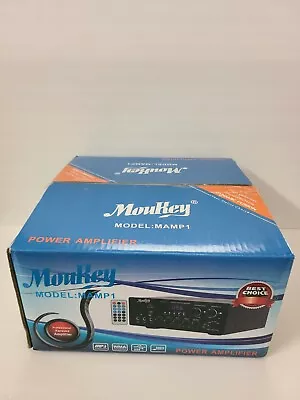 Moukey Bluetooth Power Amplifier System - 220W Dual Channel Sound Audio MAMP1 • $24.99