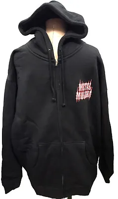 Metal Mulisha Men's Craze Full Zip Hoodie VETERAN  Logo Hoodie SIXE XL • $53.99