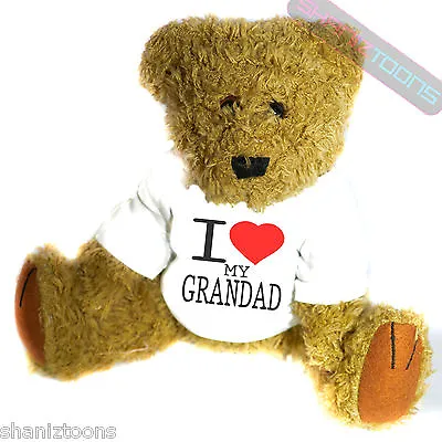 I Love My Grandad Novelty Gift Teddy Bear • £15.75