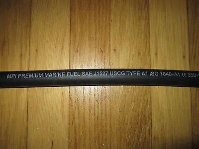 1/2  ID Type A1 Marine Fuel  Hose Line  MPI Premium 7840-A1  Sold   By The Foot  • $3.45
