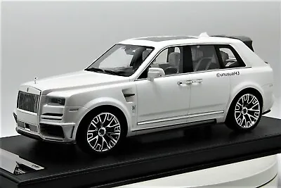 1/18 VMB Mansory Roll Royce Cullinan Pearl White / Autoart Kyosho • $500