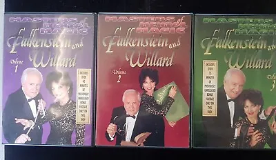 £9.99 • Buy Magic DVDs- Falkenstein And Willard Masters Of Mental Magic - Vol. 1-3 Mentalism