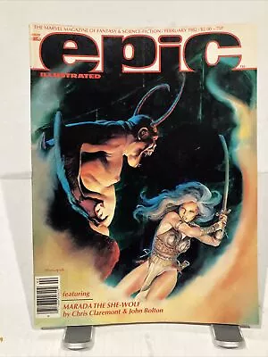 Epic Illustrated ~ #10 February 1982 ~ 8.0 VF • $14.13