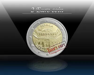 SPAIN 2 EURO 2024 ( Seville ) Commemorative 2 Euro Coin * UNC • $3.99