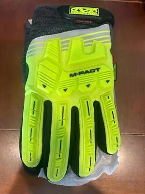 Mechanix Wear CWKSMP-X91-010 Hi-Viz M-Pact Large A4 Level Fluorescent Insulated • $19.99