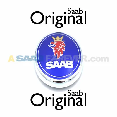 Saab 9-3 Rear Emblem Sedan Convertible Wagon Trunk New Genuine Oem 2844160 • $37.99