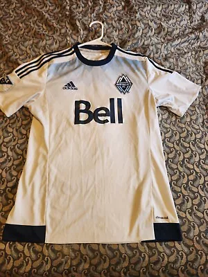 Vancouver Whitecaps 2015/2016 MLS Home Soccer Jersey Size M • $59.99