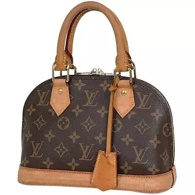 Louis Vuitton Alma BB Shoulder Bag Handbag Monogram M53152 With IC Chip #BS068 • £710.23