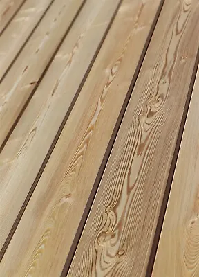 Siberian Larch - A Grade Unsorted - Tongue & Groove Timber Cladding (10m²) • £999