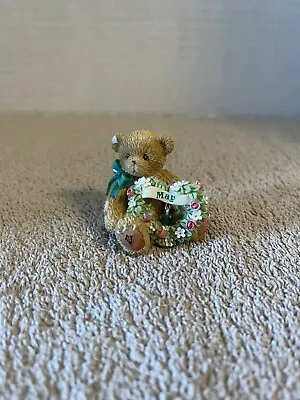 Cherished Teddies 111886 May Sparkling Hearts May Mini 2  Figurine 2003. Read • $7.99