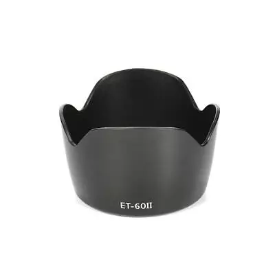 ET-60II Lens Hood Shield For Canon EF 75-300mm F/4-5.6 III EF-S 55-250mm F/4-5.6 • $13.99