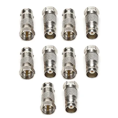 1 Set BNC Female To F Type Male Adapter Durable Repalcement Parts Accessories • $6.79