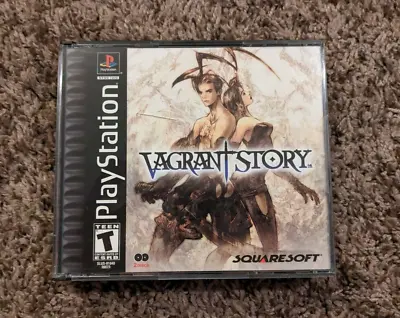 $101.89 • Buy Vagrant Story PS1 Video Game & Demo Disc Black Label Sony COMPLETE & TESTED USA