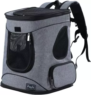 Pet Carrier Backpack Easy-Fit Pet Travel Backpack Carrier For Hiking Wa • $79.20