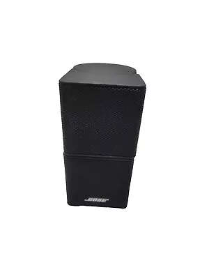 Bose Lifestyle Jewel Mini Double Cube Speakers Acoustimass Black • $29.95