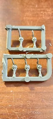 Warhammer 40K Bits - 5 X Necron Triarch Praetorians Heads (NOS) • £1.49