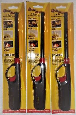 E-ZLite Multi-Purpose Long Stem Lighter  BBQ / Fireplace Lot Of 1 To 12 (10  )* • $12.95