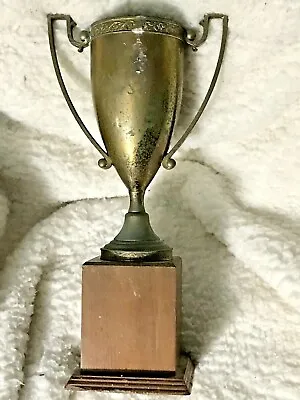 $99.98 • Buy Vtg UNIVERSITY/College 1920s CHI OMEGA FRATERNITY 2 Handle Cup Trophy Brass