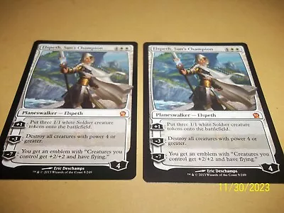 Elspeth Sun's Champion  Theros  X2 NM • $5.10