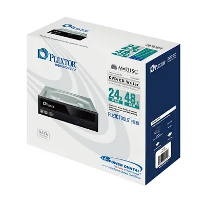 Plextor 24X SATA DVD +/- RW Burner Optical Drives Retail Pack PX-891SAF-R • $39.99