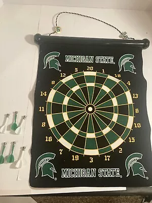 Michigan State University Magnetic Hanging Dart Board • $10