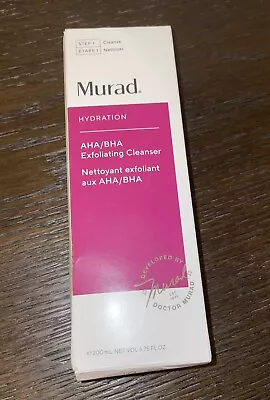 Murad Hydration AHA/BHA Exfoliating Cleanser - 6.75oz /200ml BRAND NEW • $23.99