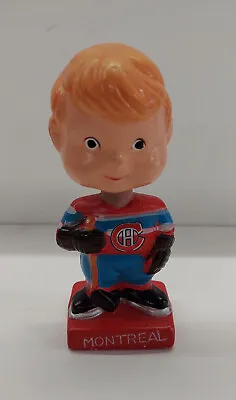 Vintage 1960s Montreal Canadiens MINI Bobblehead Mint • $169.95