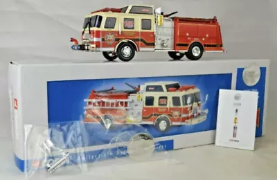 Corgi 53001 Mack B Series Rear Mount Ladder Milwaukee Fire Truck Ltd Ed 1:50 • $24.85