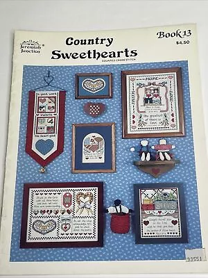 $7.50 • Buy Jeremiah Junction Country Sweethearts Book 13 Cross Stitch Pattern
