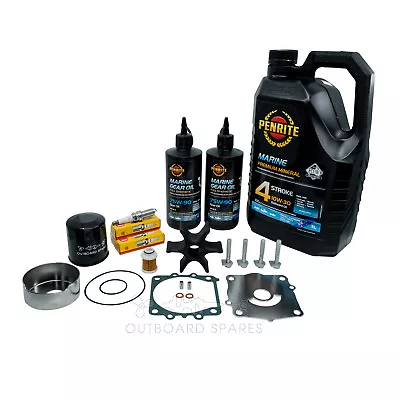 Yamaha Annual Service Kit With Oils For F115hp 4 Stroke Outboard • $299.30