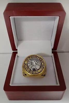 Magic Johnson -1980 Los Angeles Lakers Championship Ring With Wooden Display Box • $39.99