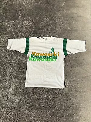 Vintage 70s Kawasaki Motorcycle Shirt • $100