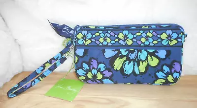 Vera Bradley Indigo Pop Wristlet Wallet Purse Handbag New • $29.99