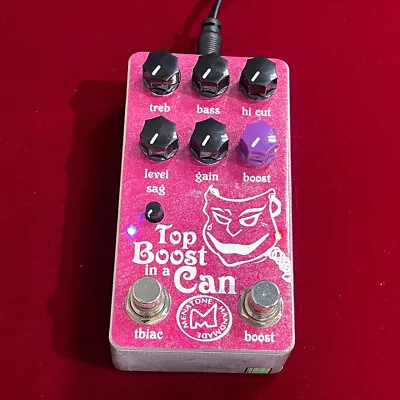 Menatone Top Boost In A Can Guitar Effects Pedal From Japan • $464