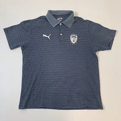 Men’s Puma Club Pachuca Sz S Grey Polo Soccer Training Jersey 2008 Futbol Mexico • $10.50