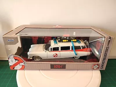 Jada Toys Ghostbusters 1/24 Ecto-1 Diecast Model Car New In Box • $72.79