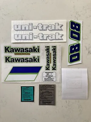 Kawasaki KX80 1985 Full Decal Set • $140