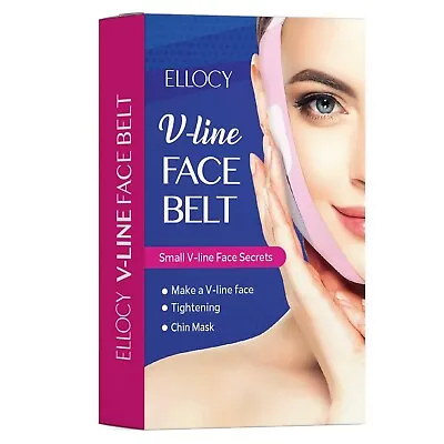 $19.90 • Buy V Line Face Toning Belt For Face Wrinkle Mask Reusable Facial Strap