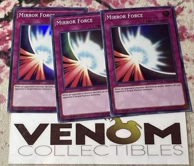 3x (M/NM) - Mirror Force - DASA-EN059 - Super Rare - 1st Edition YuGiOh • $5.74