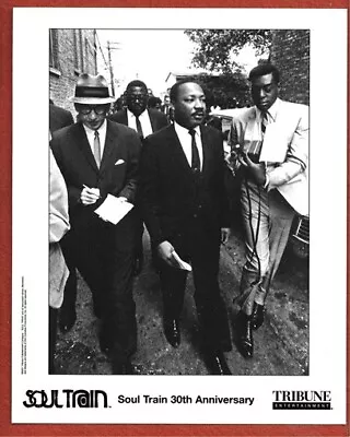 Martin Luther King Don Cornelius  Soul Train 30th Anniversary Press Photograph • $34.99